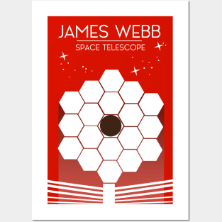 James Webb Space Telescope space art Posters and Art